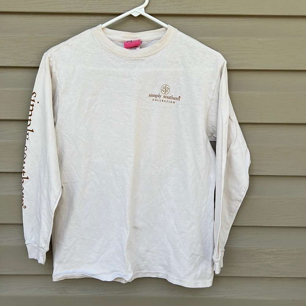 Simply Southern girls longsleeve autumn teeshirt